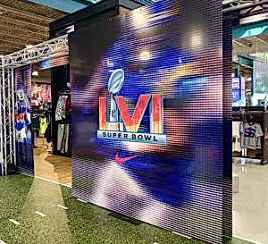 Super Bowl LVI Printed Retail Signage